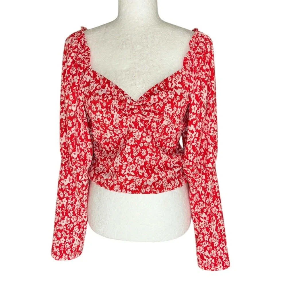 Anthropologie adorable red
